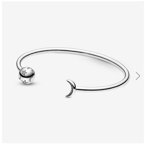 Pandora Moments Moon & Stars Bangle Bracelet
